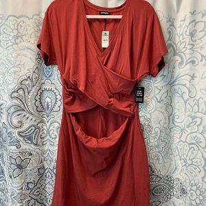 Express cut out dress